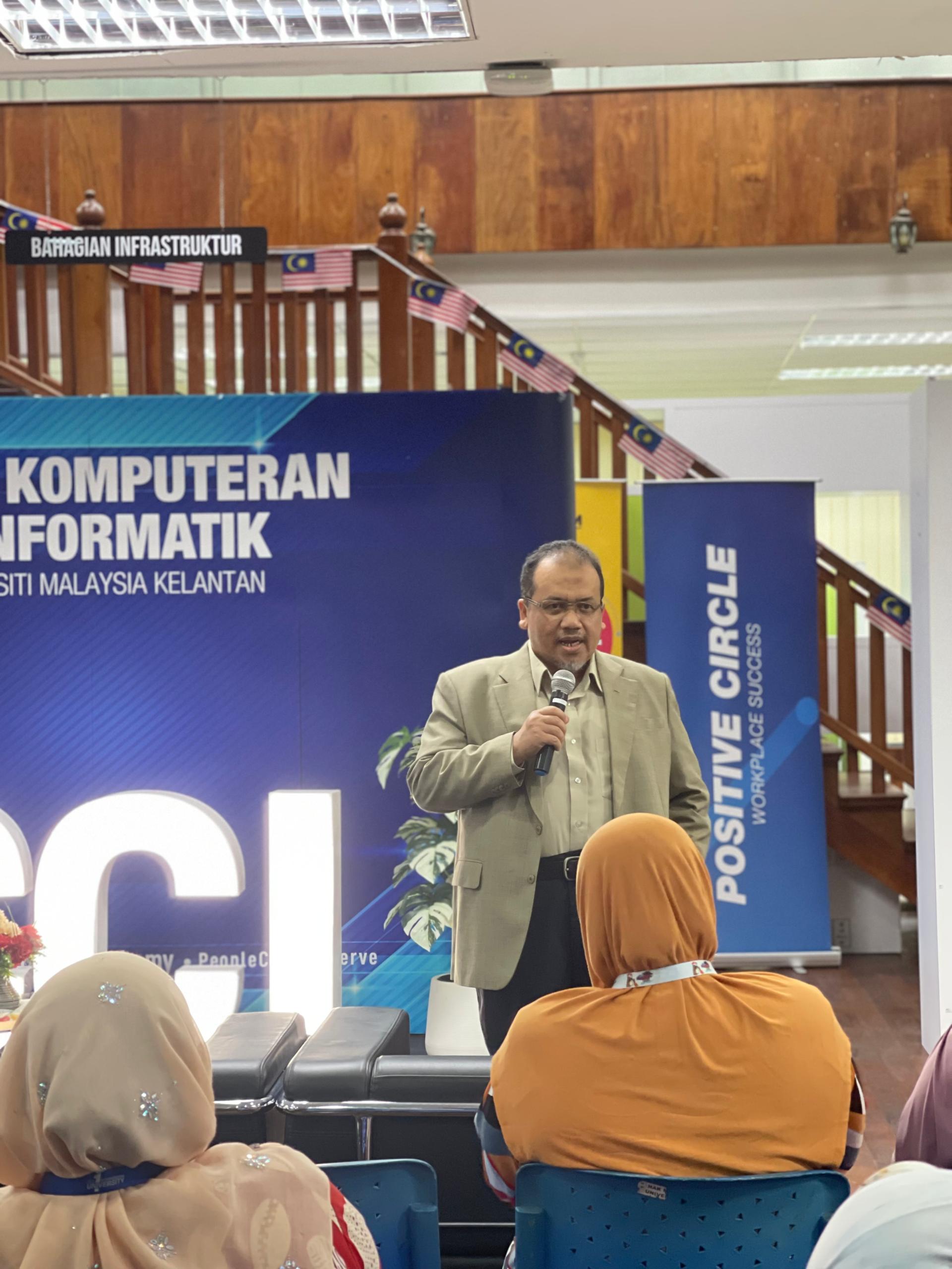 SESI PERKONGSIAN OLEH TNC A&A BERSAMA STAF PUSAT KOMPUTERAN DAN INFORMATIK (CCI)